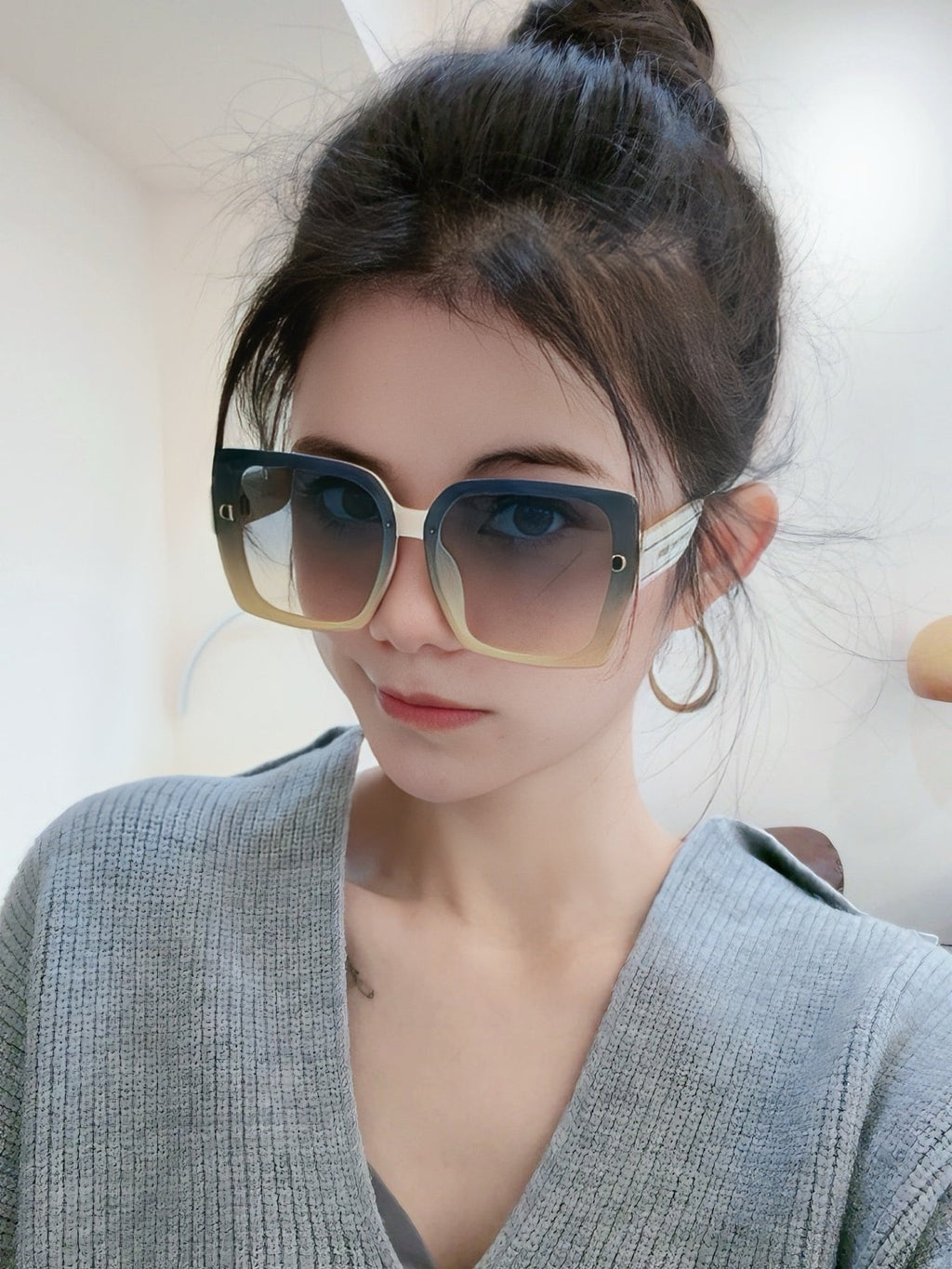DIOR MONTAIGNE SUNGLASSES CD0805 IN ACETATE