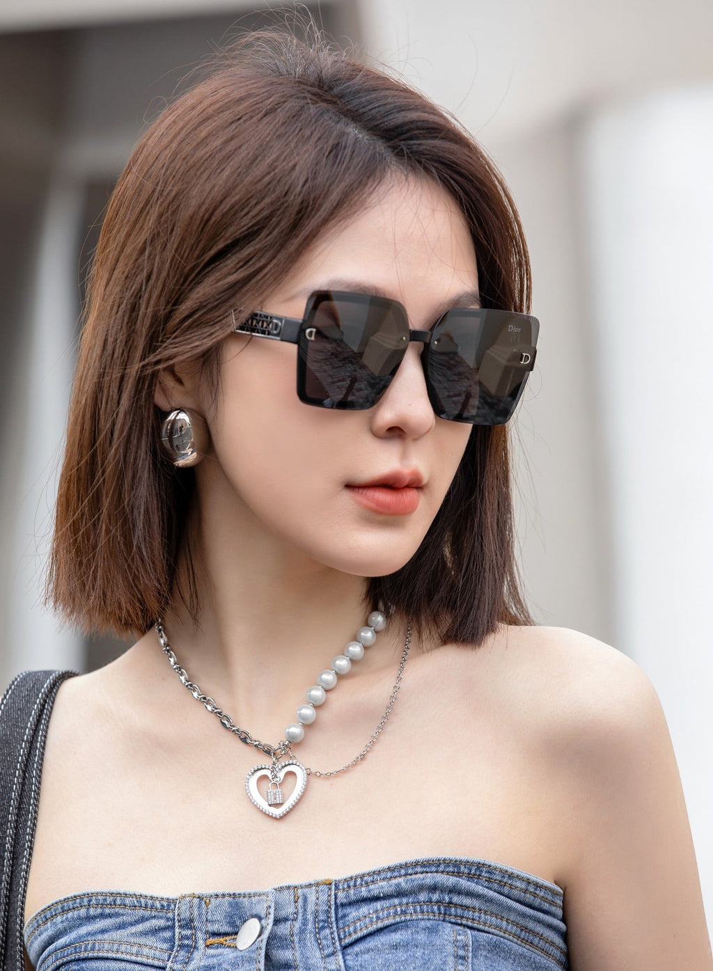 DIOR MONTAIGNE SUNGLASSES CD1086 IN ACETATE