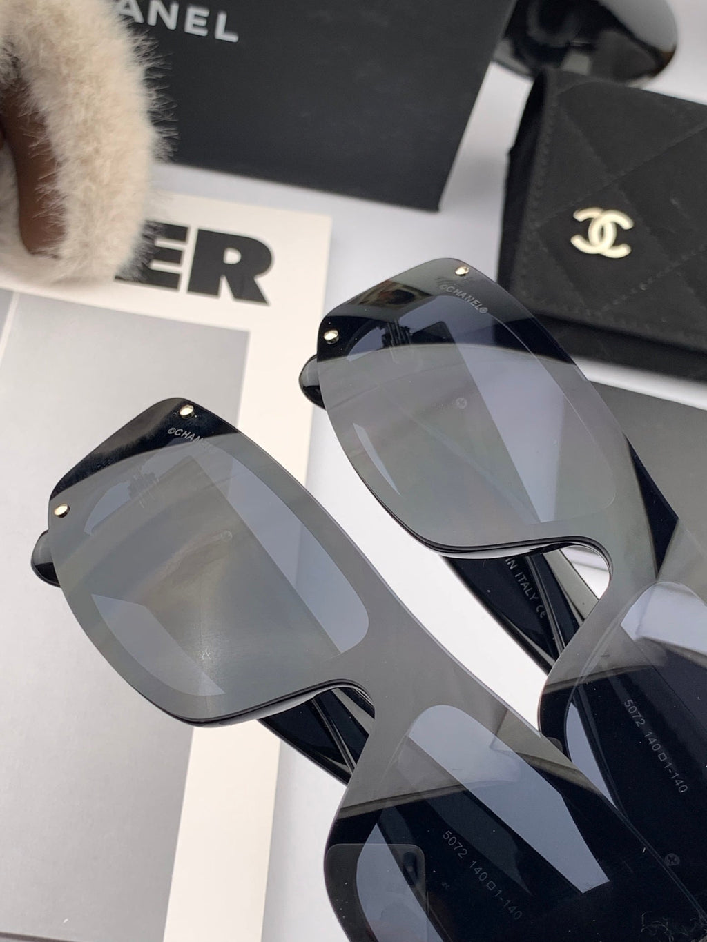 CHANEL RECTANGULAR SUNGLASSES CH2507 IN ACETATE