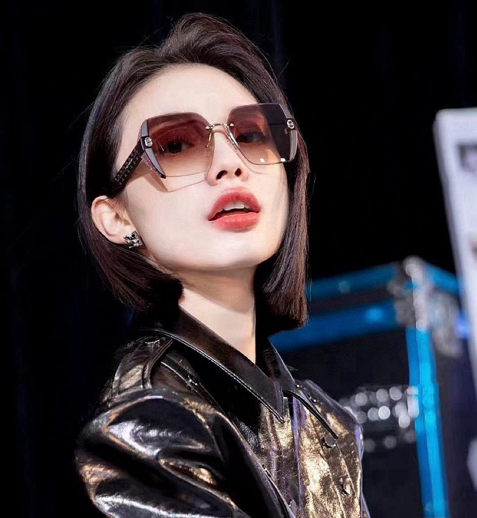 DIOR MONTAIGNE SQUARE SUNGLASSES CD5296 IN ACETATE