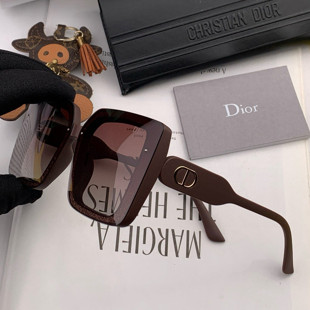 DIOR MONTAIGNE SQUARE SUNGLASSES D6227 IN ACETATE