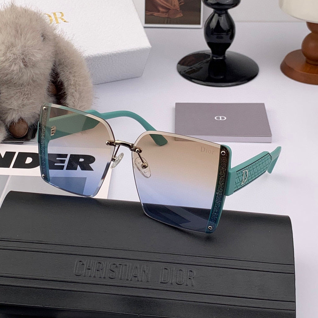DIOR MONTAIGNE SQUARE SUNGLASSES CD1677 IN ACETATE