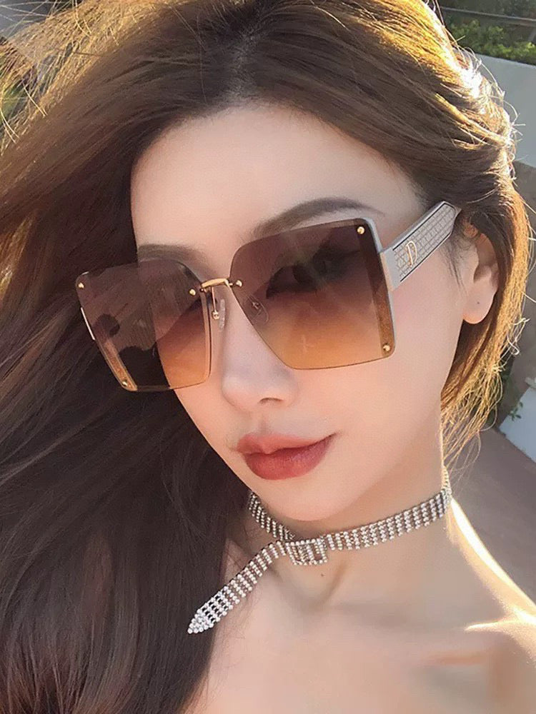 DIOR MONTAIGNE SQUARE SUNGLASSES CD1677 IN ACETATE