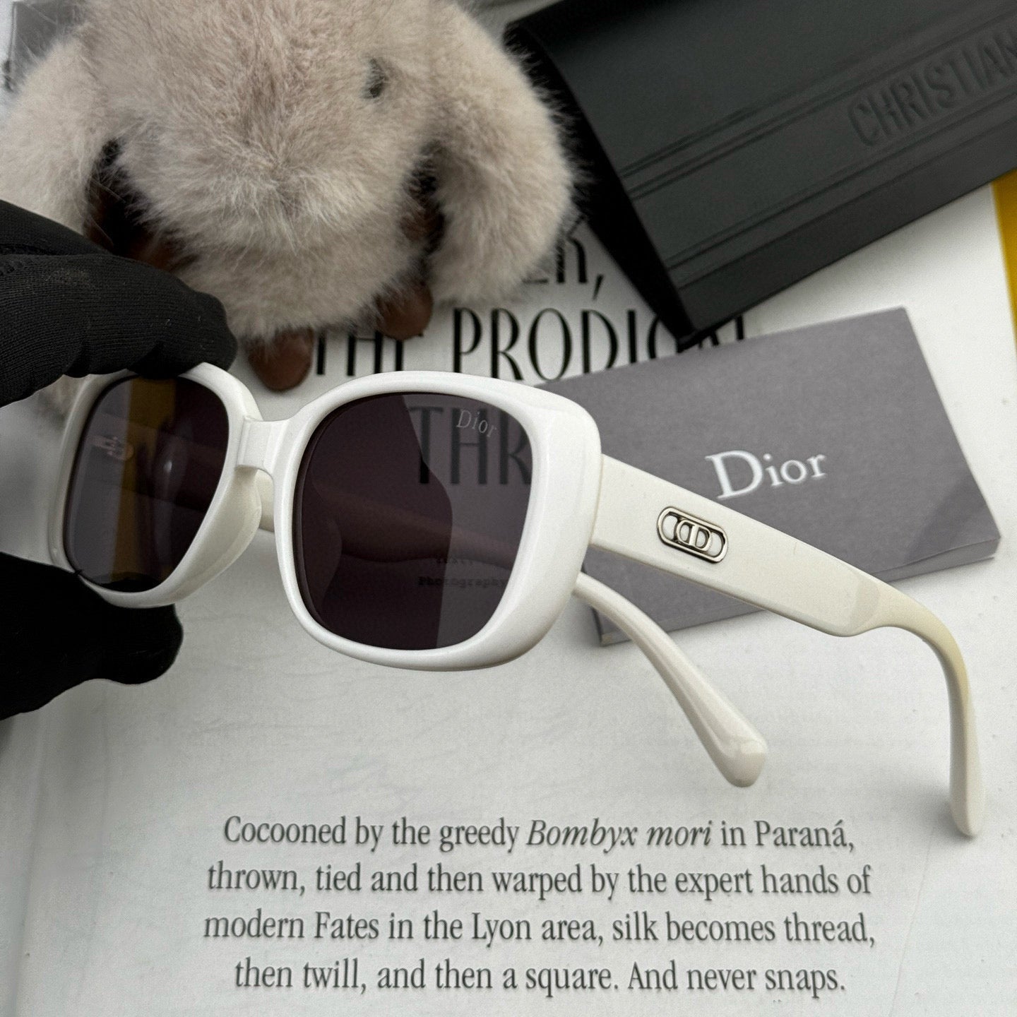 DIOR MONTAIGNE SUNGLASSES D8106 IN ACETATE