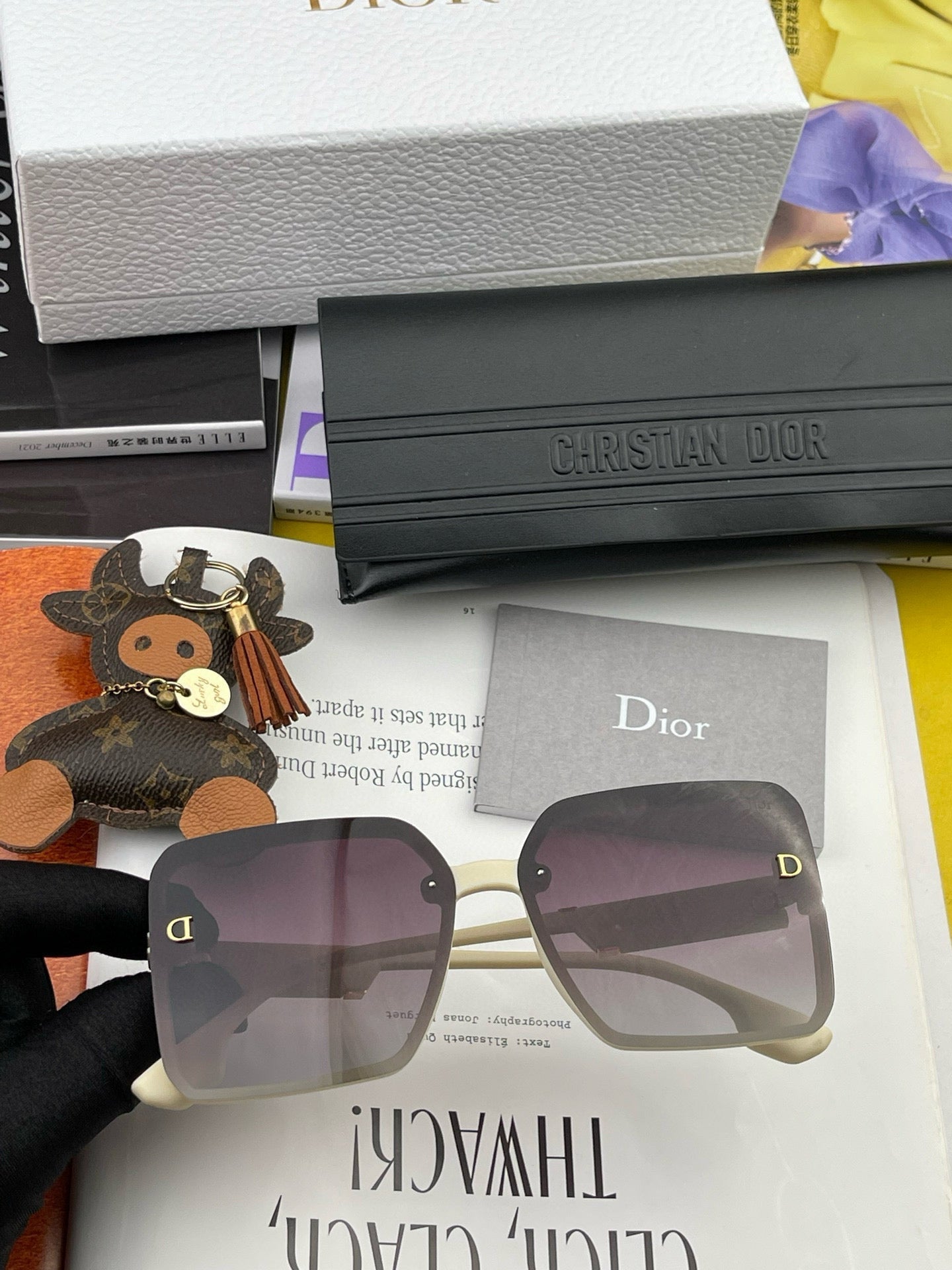 DIOR MONTAIGNE SUNGLASSES CD2682 IN ACETATE