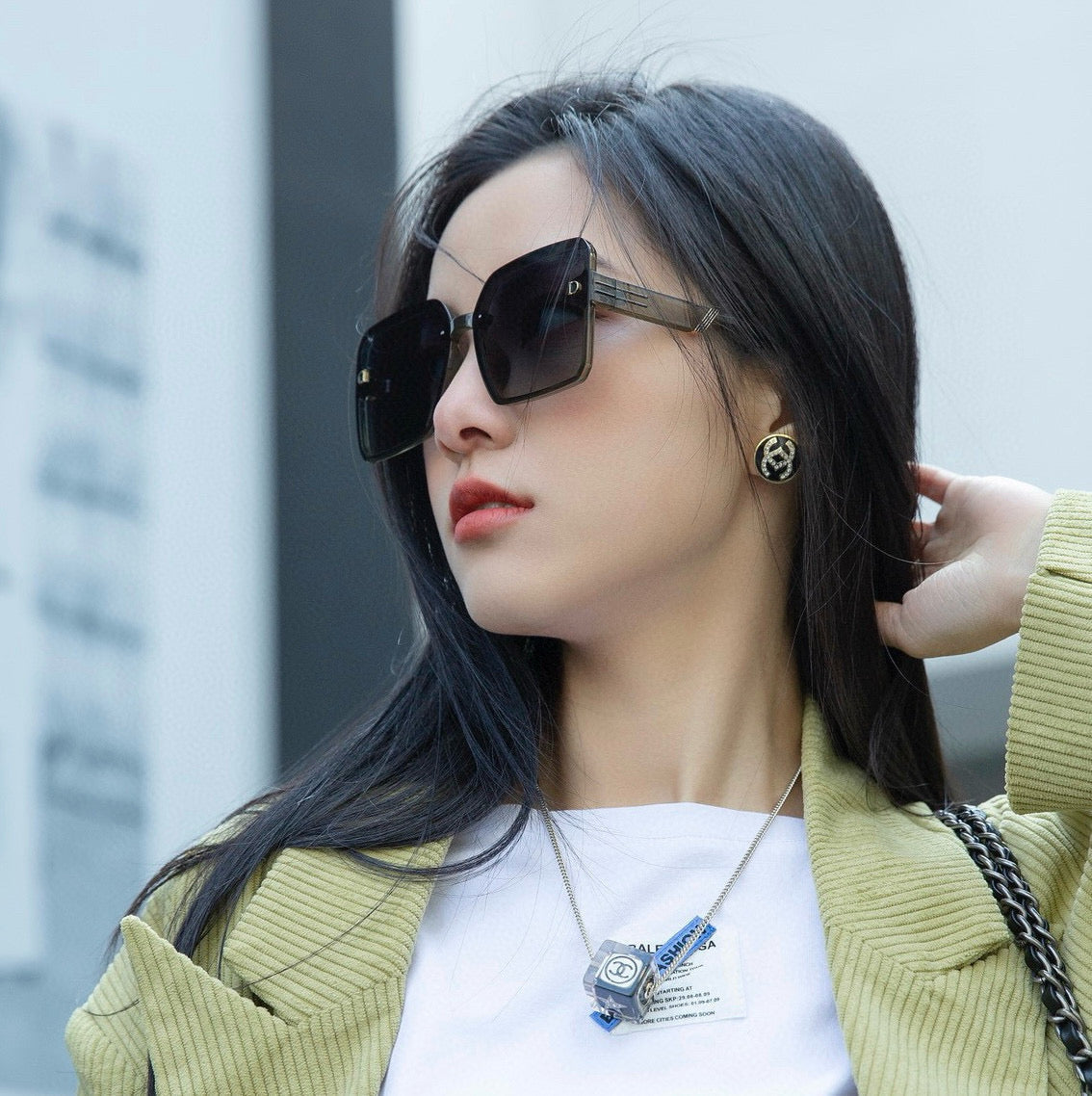DIOR MONTAIGNE SUNGLASSES CD2682 IN ACETATE