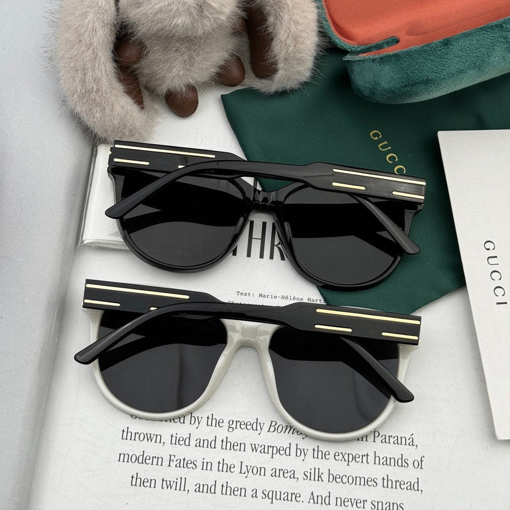 GUCCI ROUND FRAME SUNGLASSES G6752 IN ACETATE
