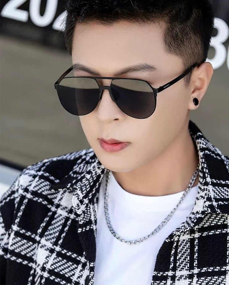 GUCCI AVIATOR FRAME SUNGLASSES G7810 IN METAL