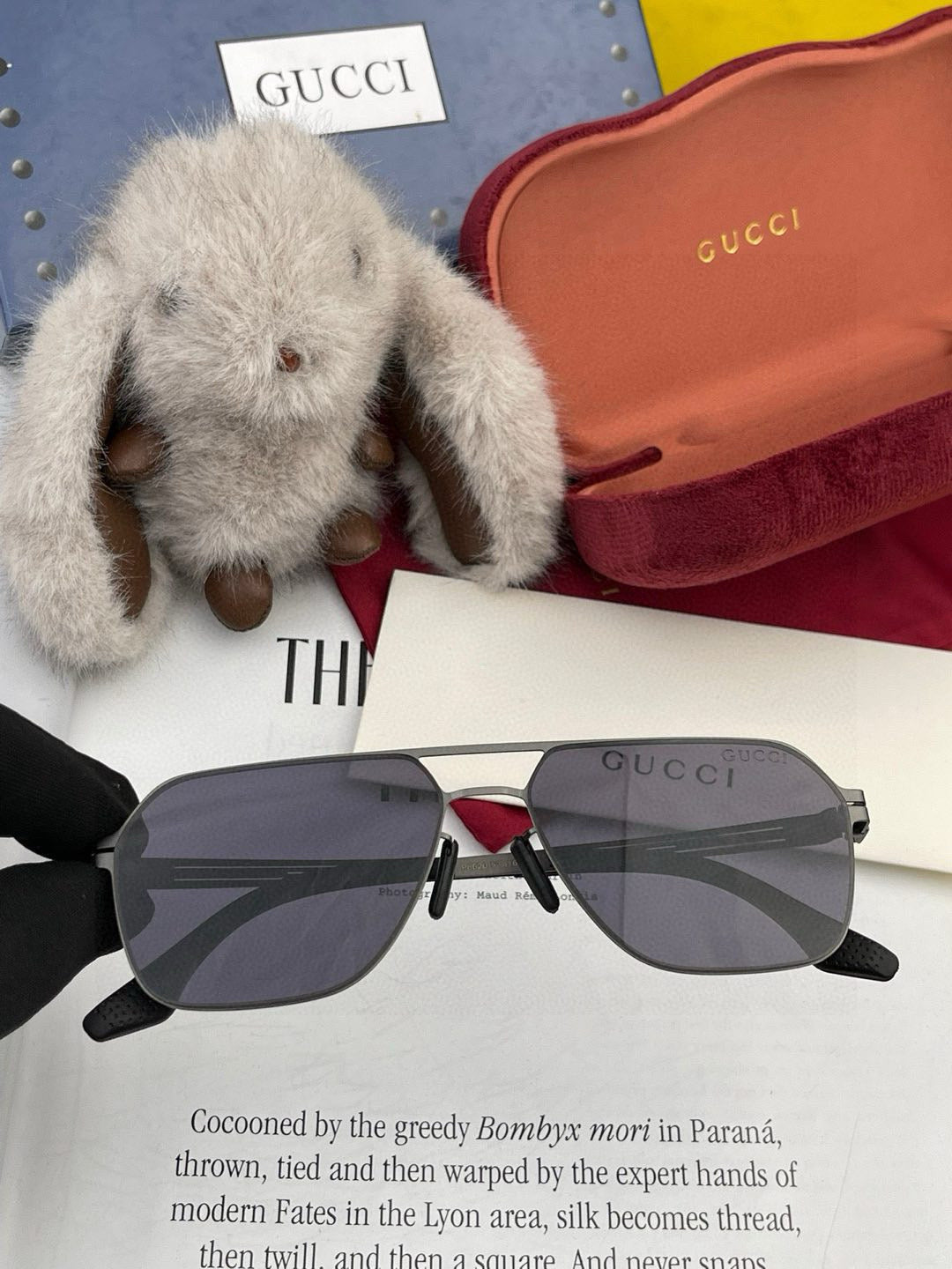 GUCCI NAVIGATOR FRAME SUNGLASSES G0862 IN METAL