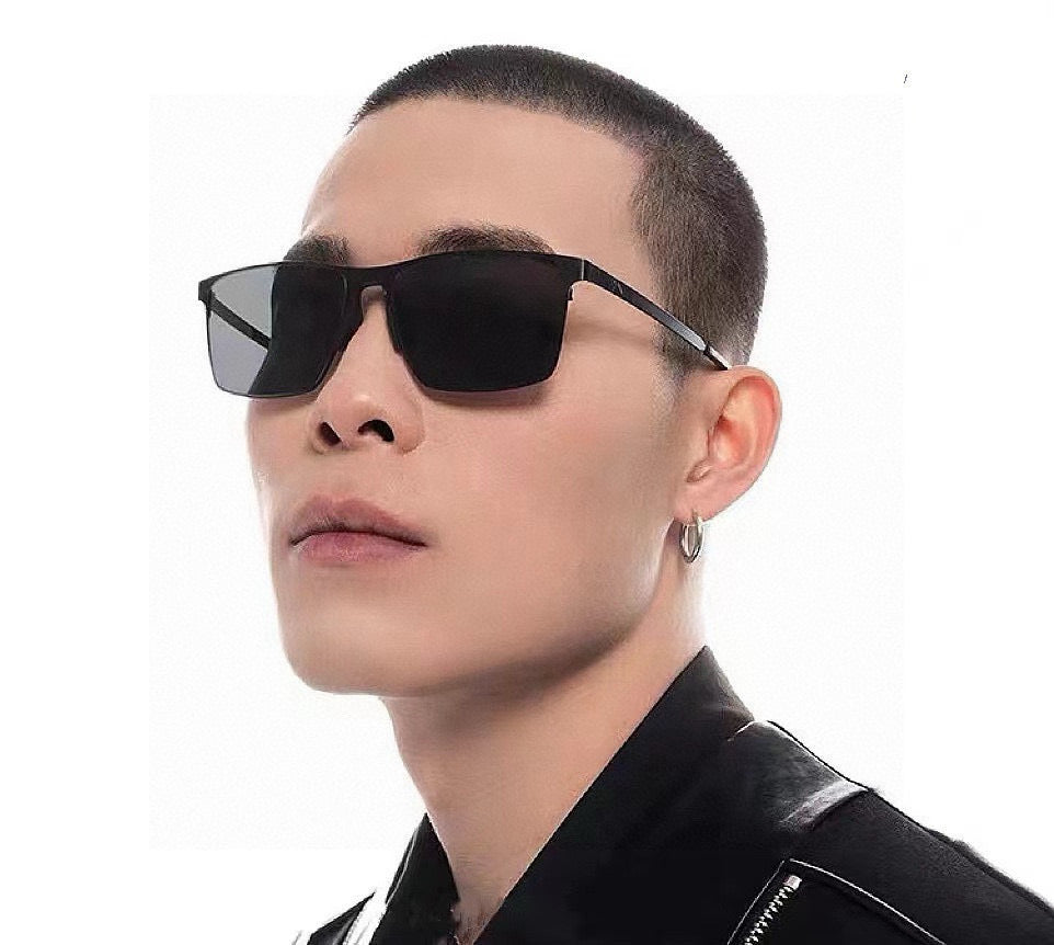 GUCCI RECTANGULAR FRAME SUNGLASSES G2805 IN METAL
