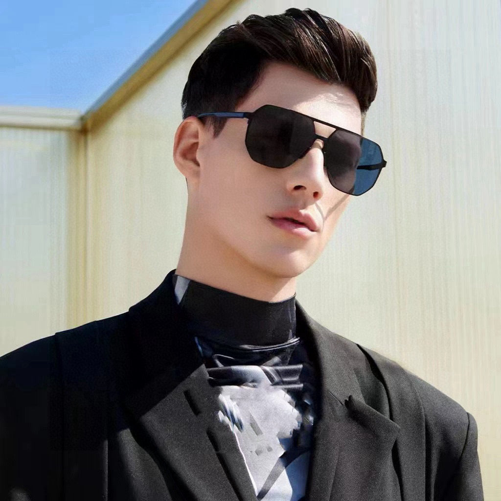 GUCCI NAVIGATOR FRAME SUNGLASSES G1731 IN METAL