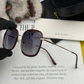 GUCCI SQUARE FRAME SUNGLASSES G2242 IN ACETATE AND METAL