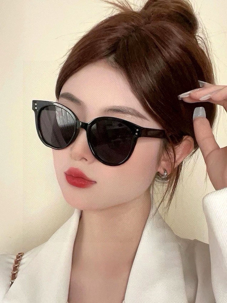 DIOR MONTAIGNE SUNGLASSES CD5106 IN BLACK ACETATE