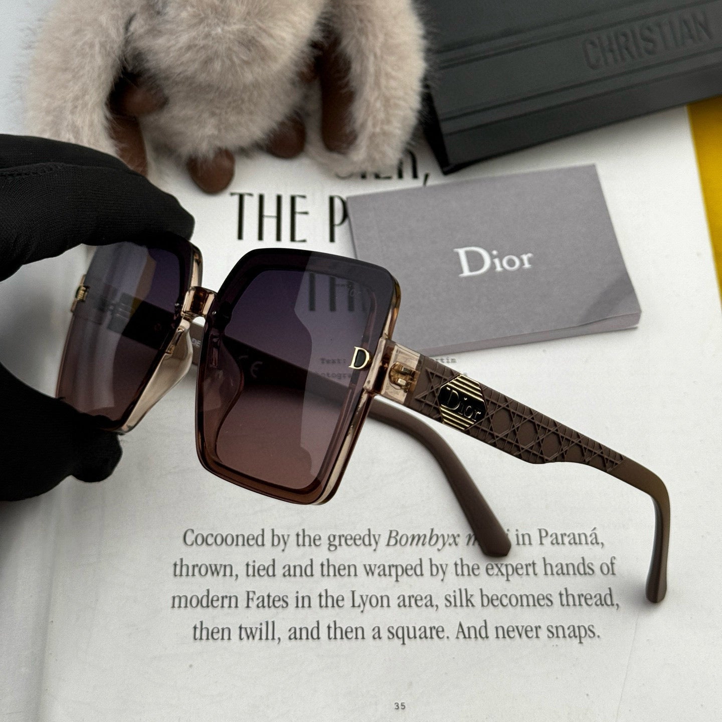 DIOR MONTAIGNE SUNGLASSES CD6251 IN ACETATE