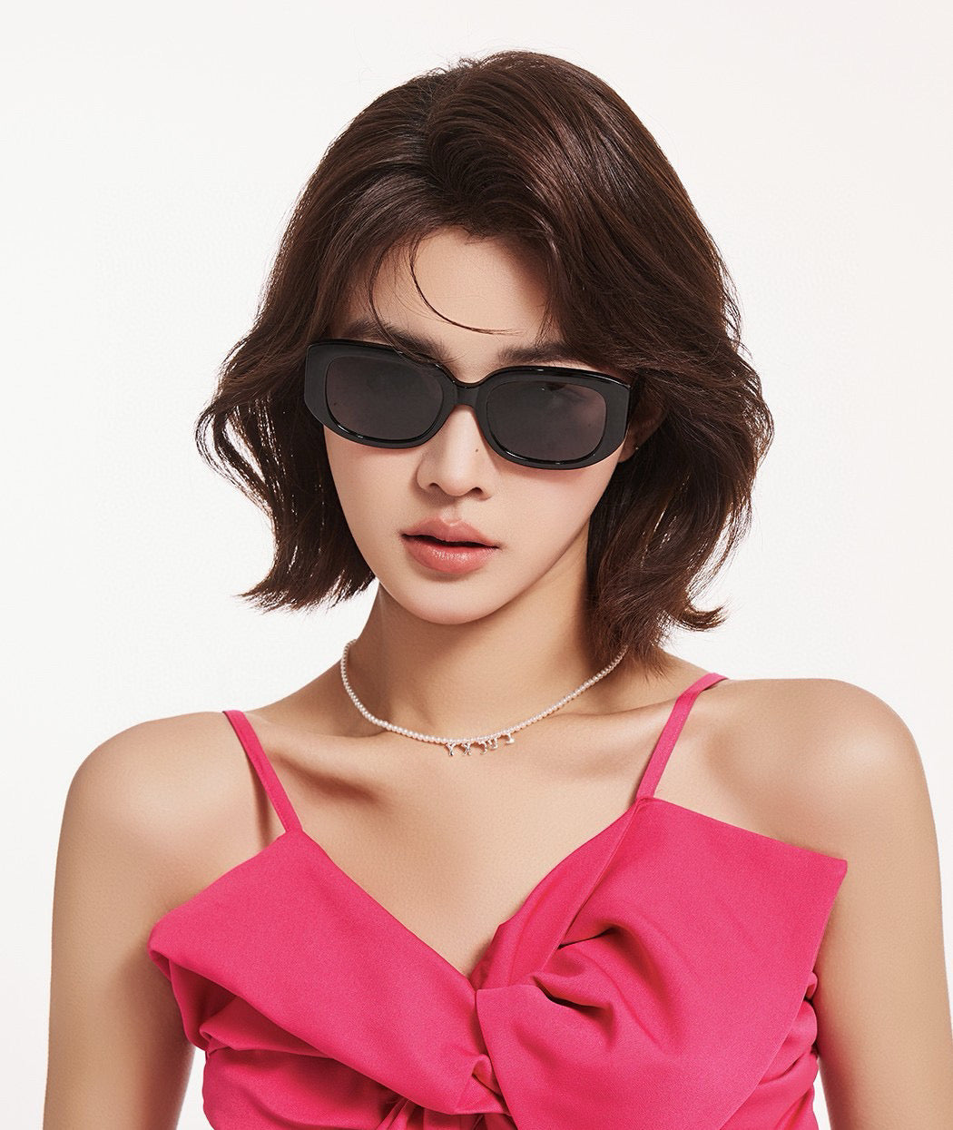 GUCCI RECTANGULAR FRAME SUNGLASSES G0320 IN ACETATE