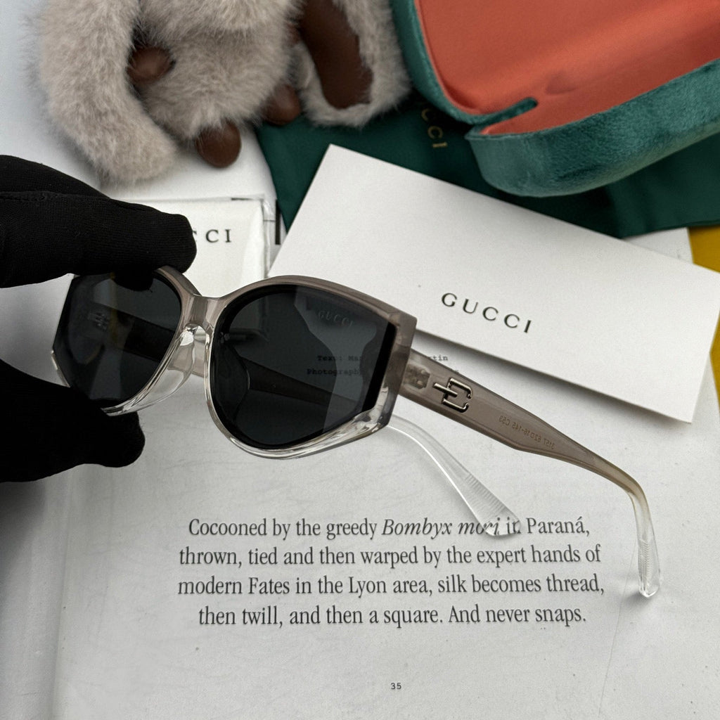 GUCCI GEOMETRIC FRAME SUNGLASSES G7315 IN ACETATE