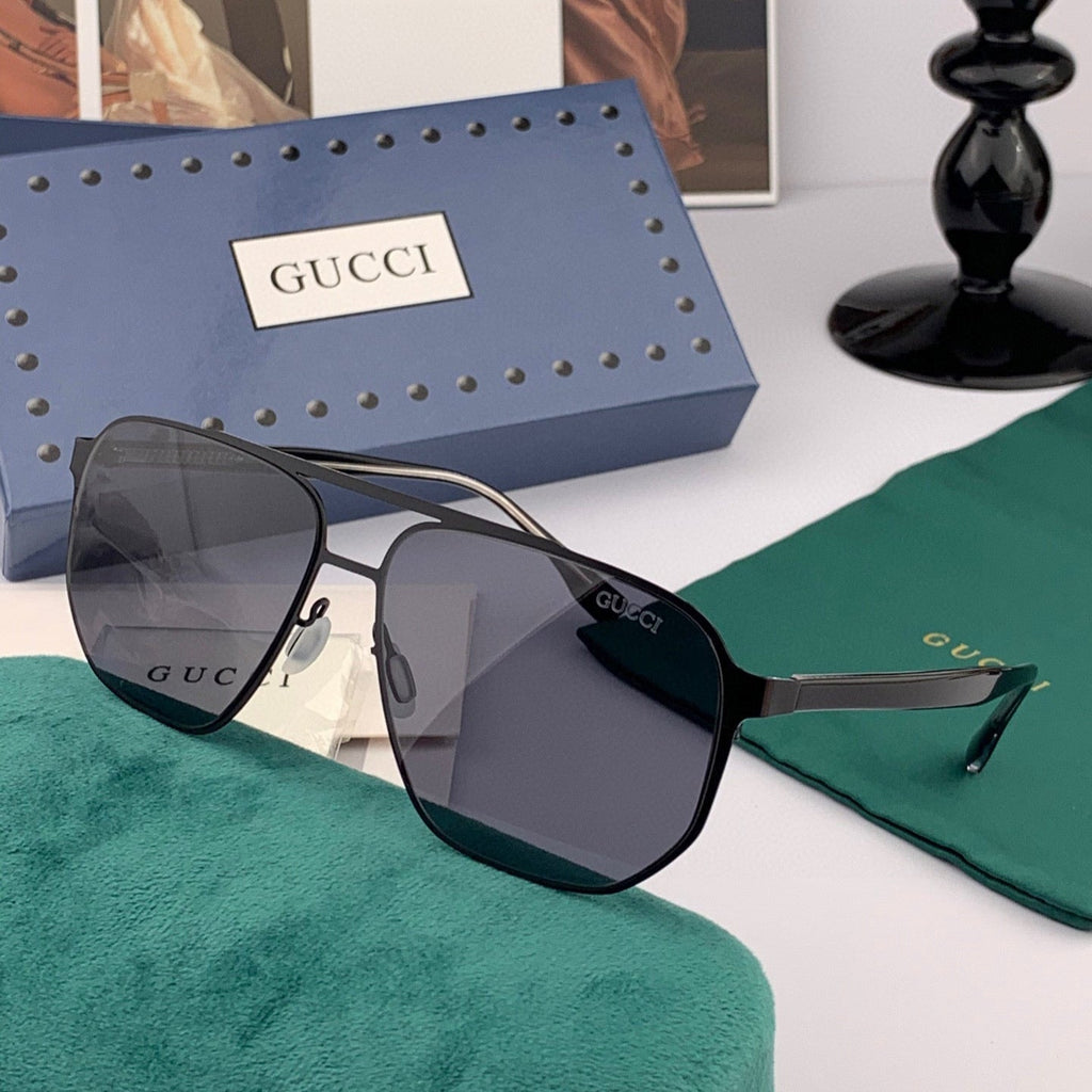GUCCI NAVIGATOR FRAME SUNGLASSES G8810 IN METAL