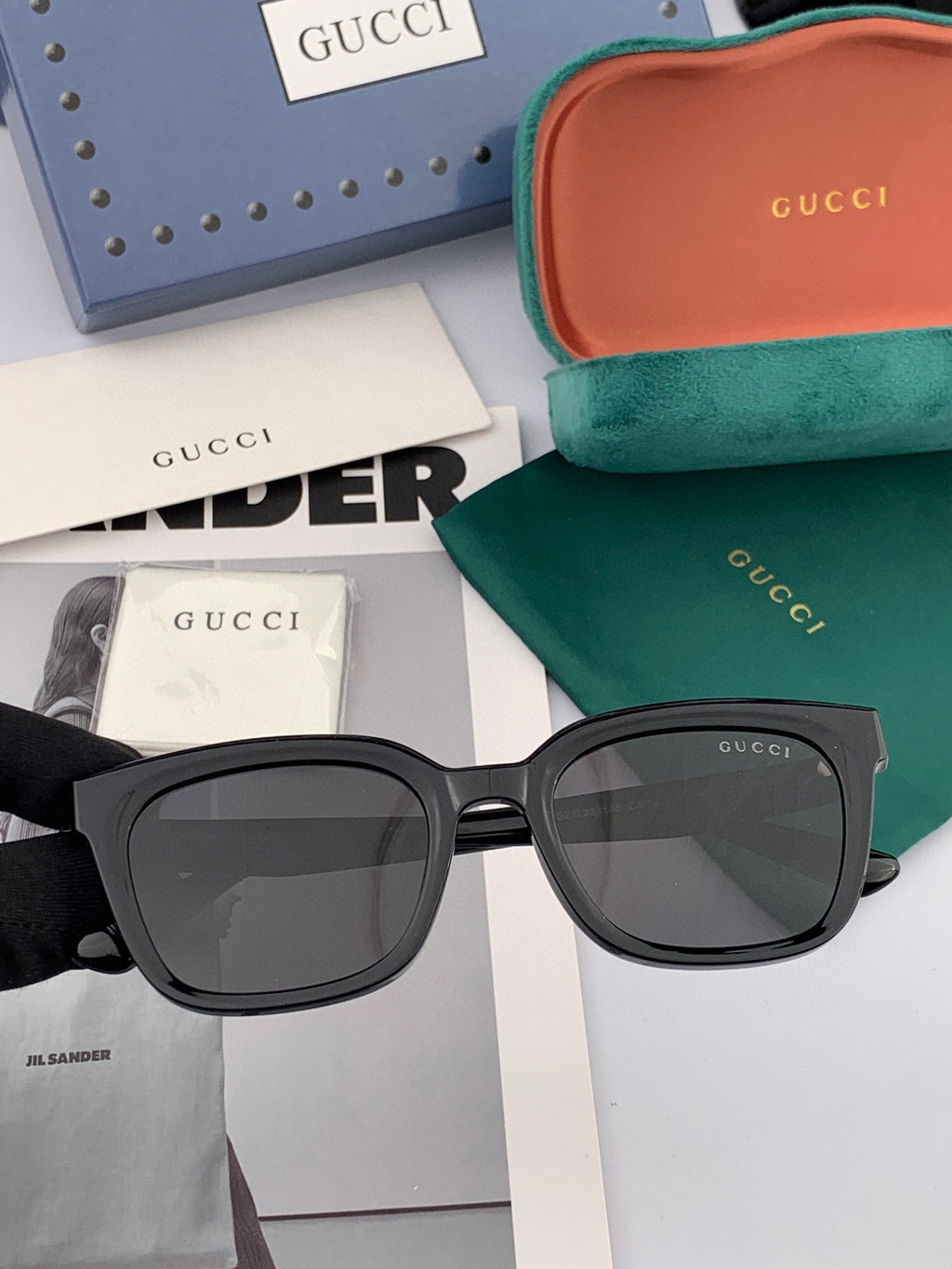 GUCCI SQUARE FRAME SUNGLASSES G5108 IN ACETATE