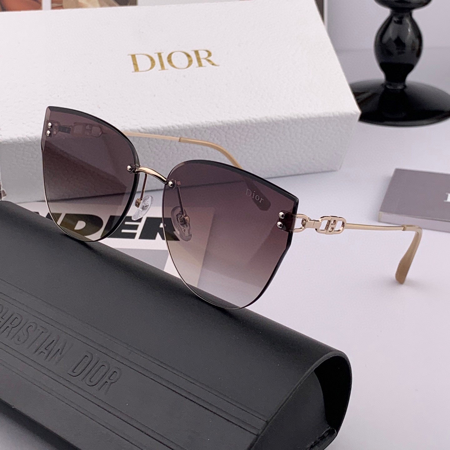 DIOR MONTAIGNE SUNGLASSES CD3251 IN METAL