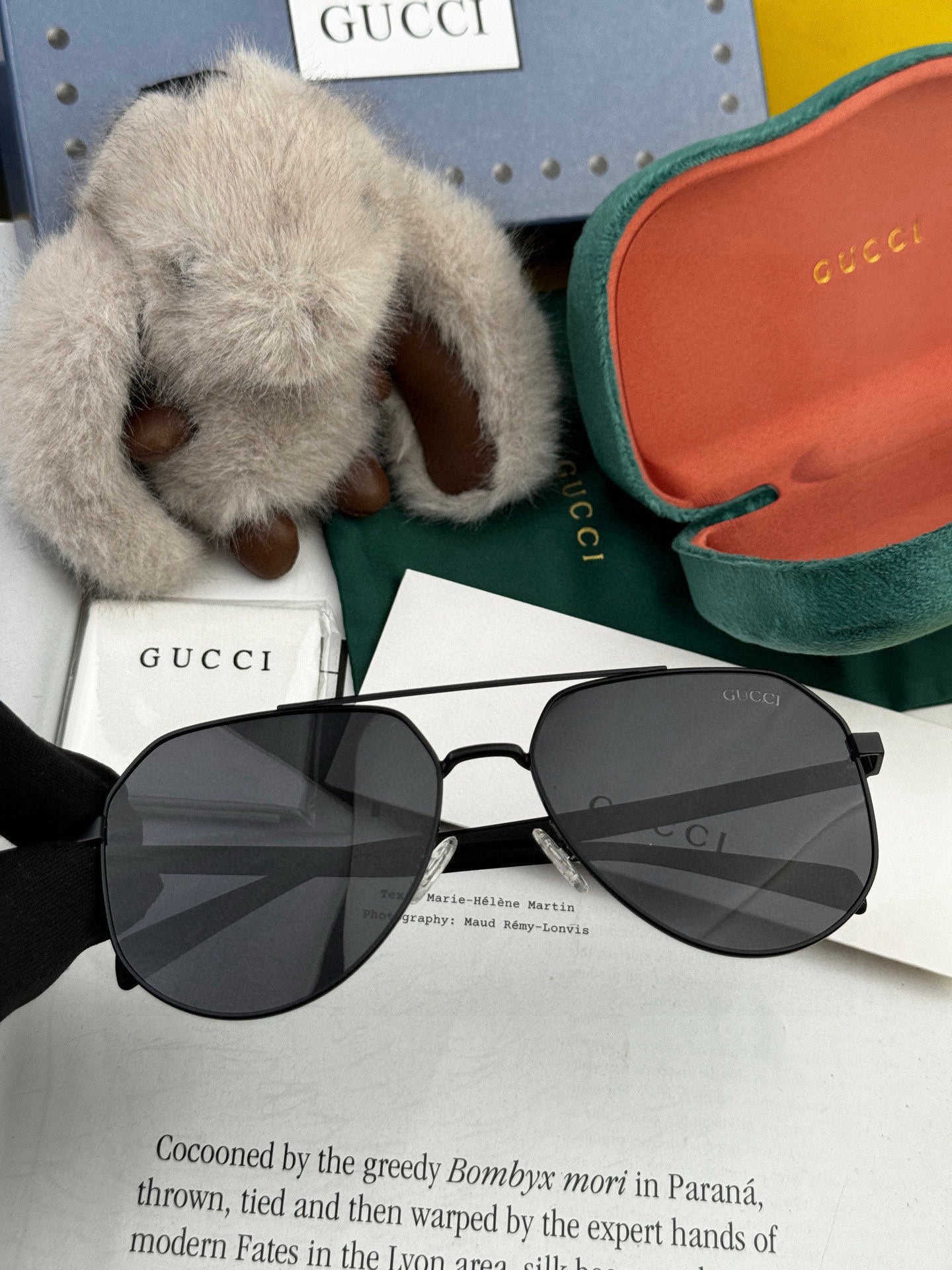 GUCCI NAVIGATOR FRAME SUNGLASSES G5381 IN METAL