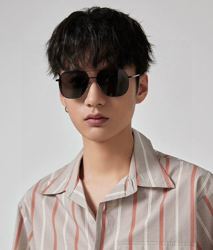 GUCCI NAVIGATOR FRAME SUNGLASSES G3227 IN METAL
