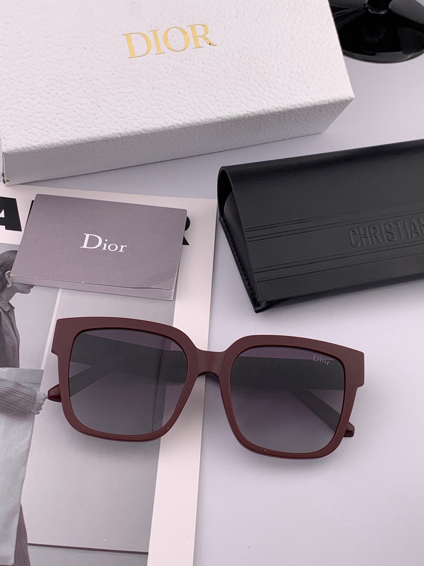 DIOR MONTAIGNE SUNGLASSES D8304 IN ACETATE