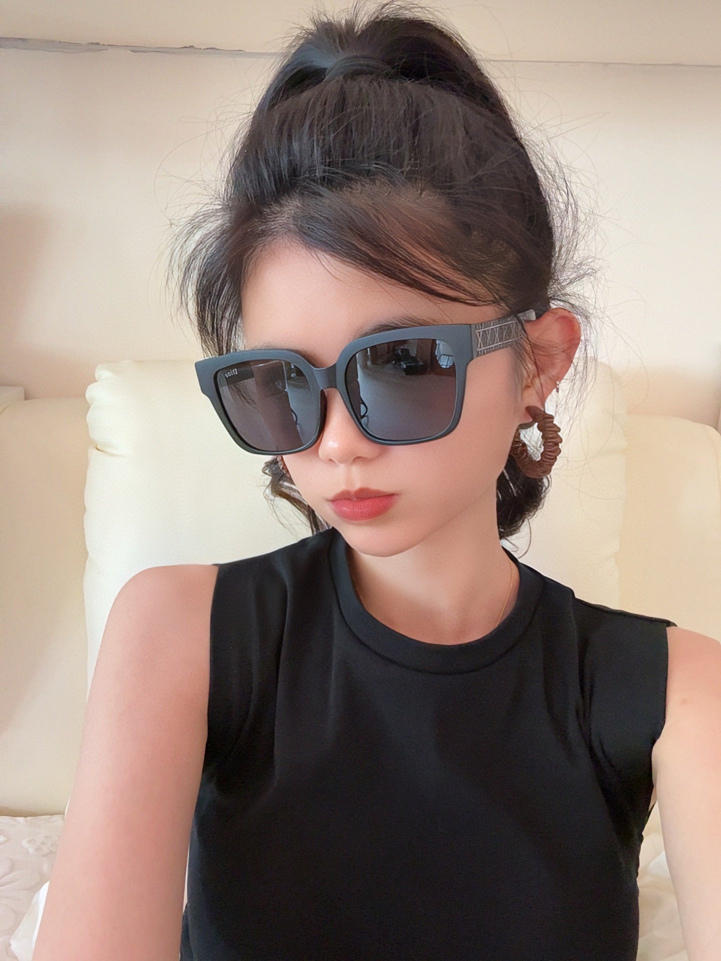DIOR MONTAIGNE SUNGLASSES D8304 IN ACETATE