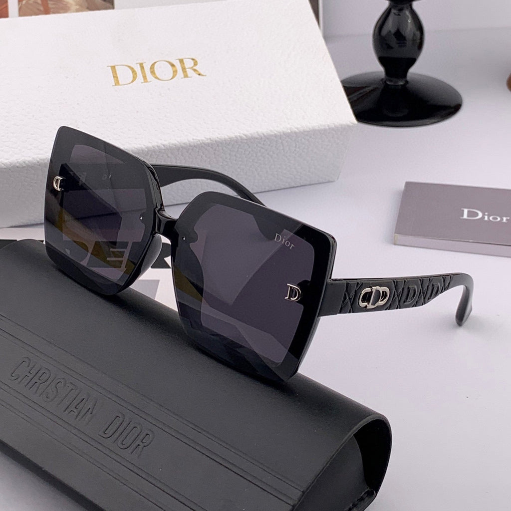 DIOR MONTAIGNE SUNGLASSES D2302 IN ACETATE EMBOSSED LOGO