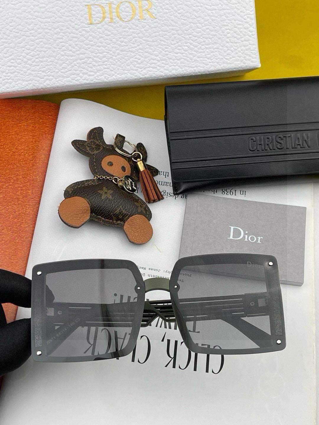 DIOR MONTAIGNE SUNGLASSES D1297 IN ACETATE