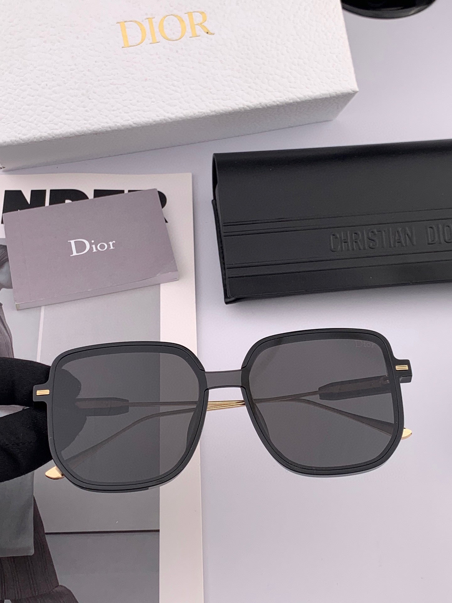 DIOR MONTAIGNE SUNGLASSES D288 IN METAL