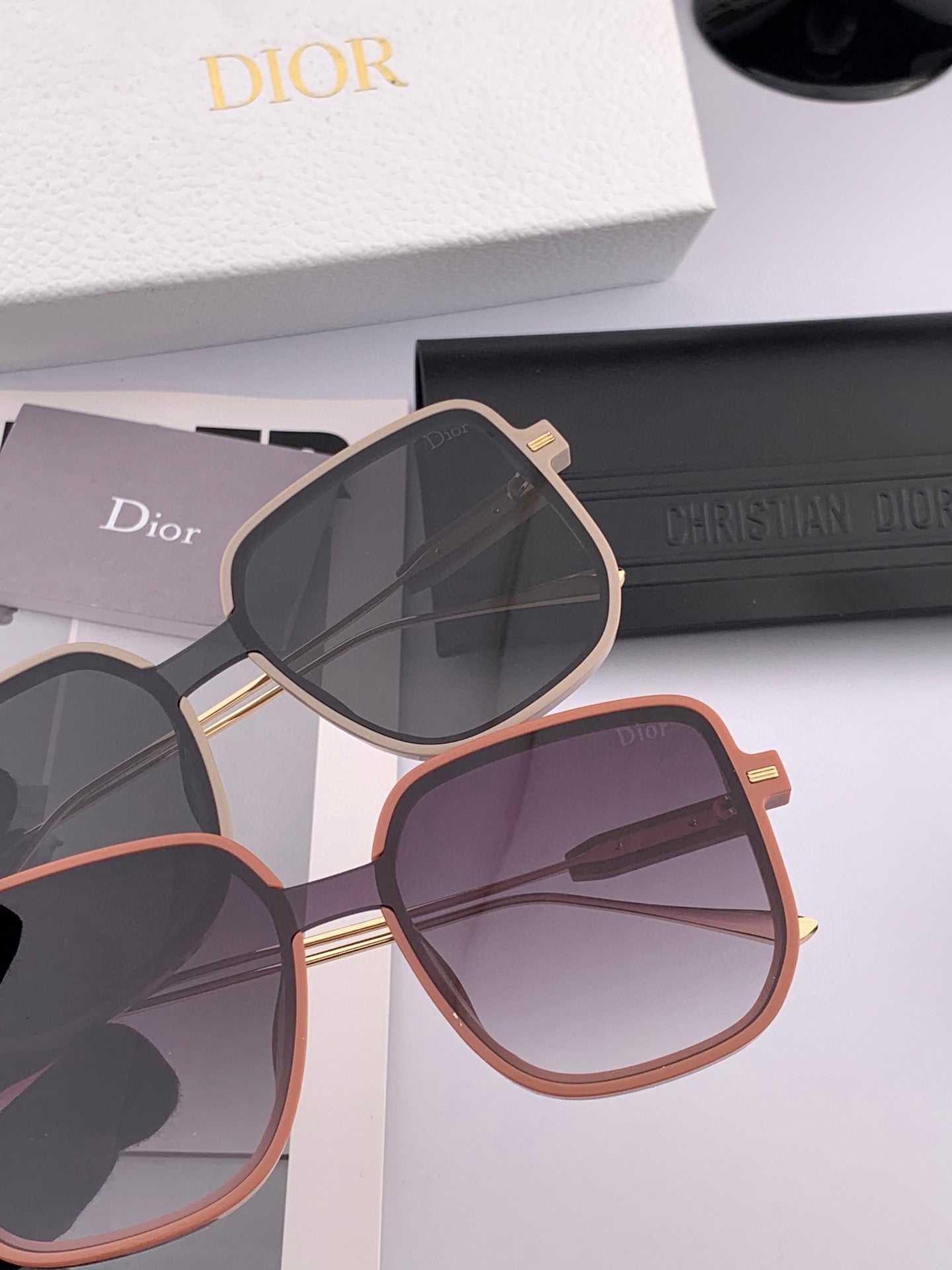 DIOR MONTAIGNE SUNGLASSES D288 IN METAL