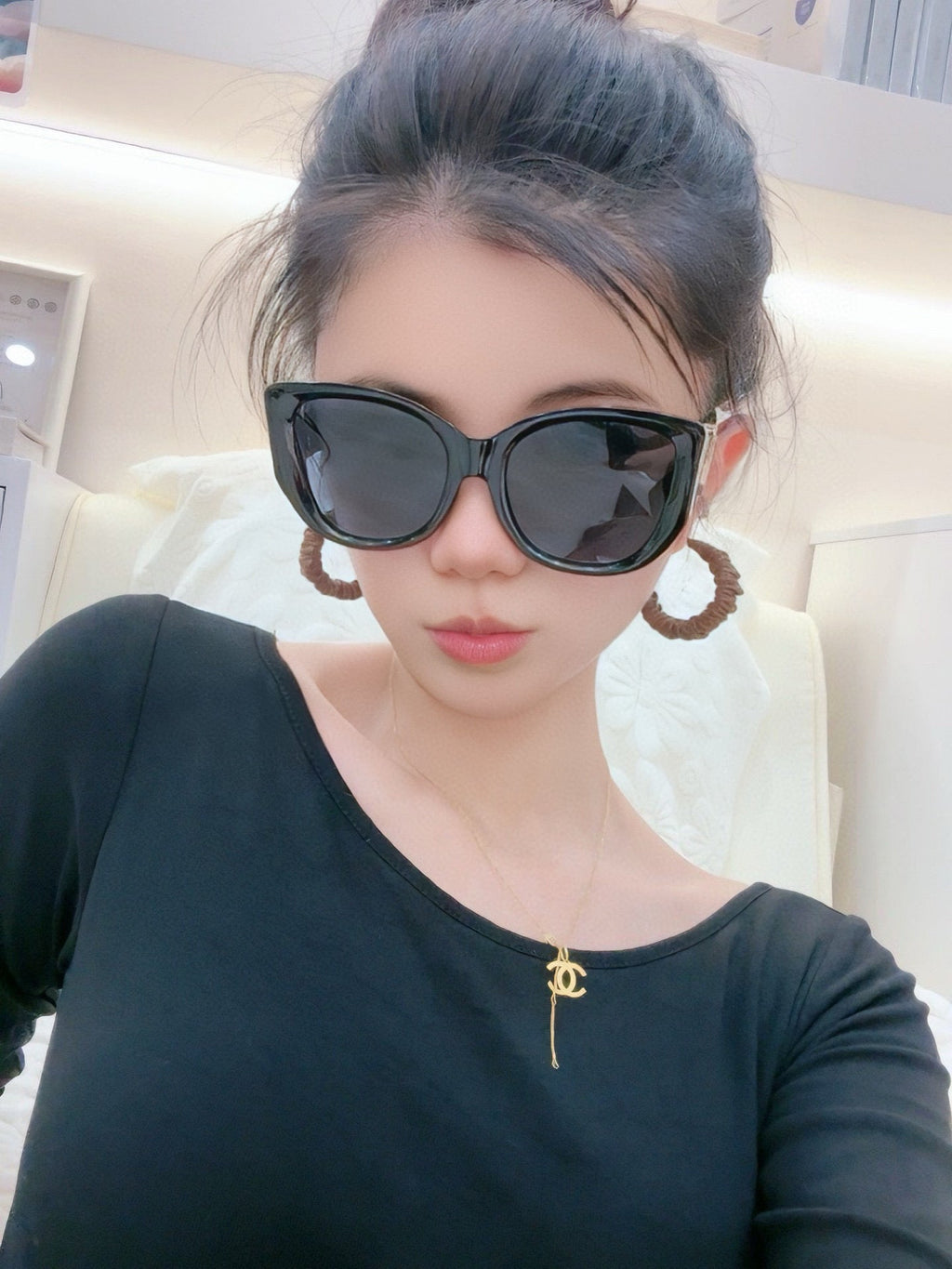 LOUIS VUITTON CAT EYE SUNGLASSES 2614 IN ACETATE