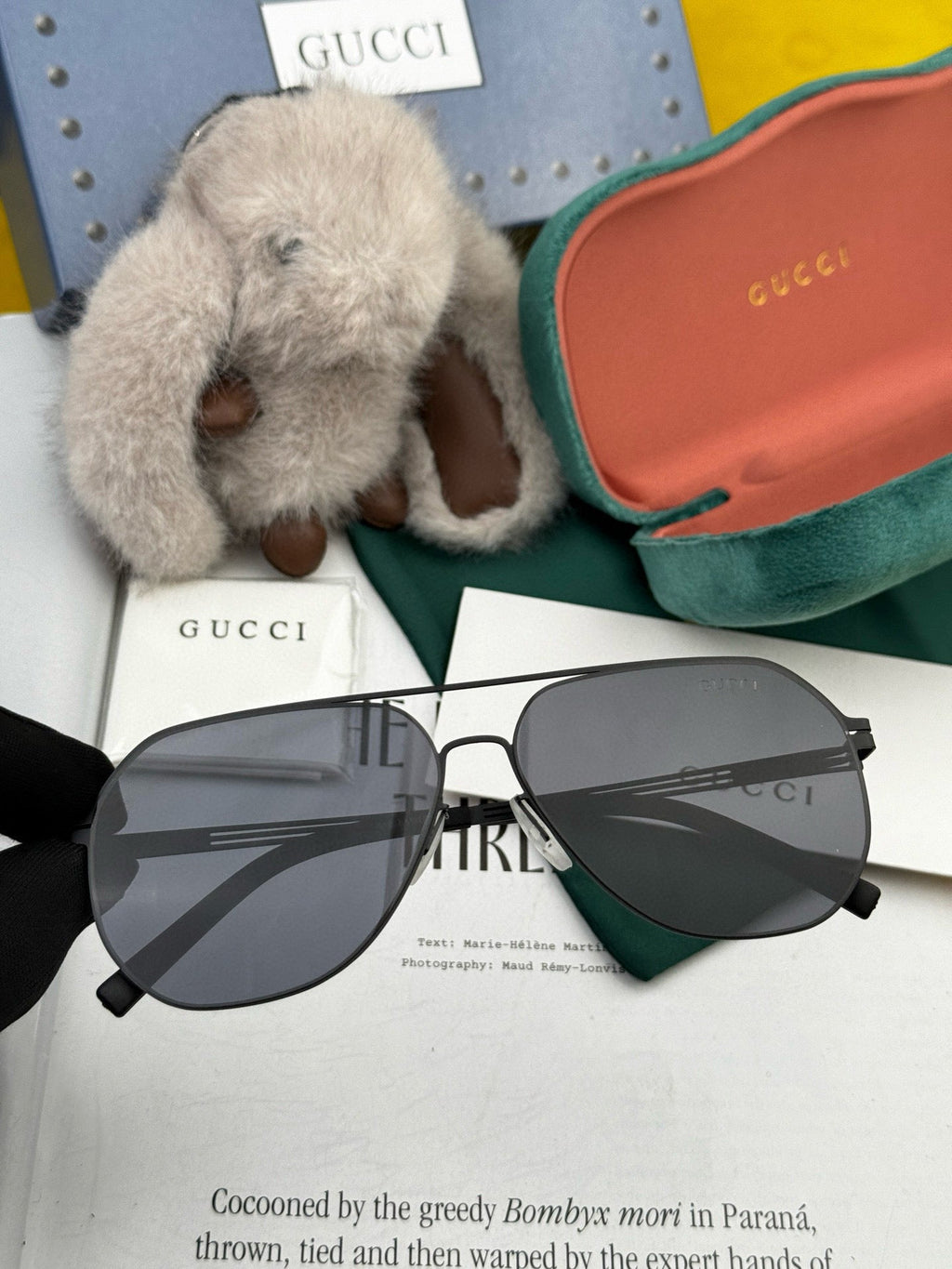 GUCCI AVIATOR FRAME SUNGLASSES G911 IN METAL