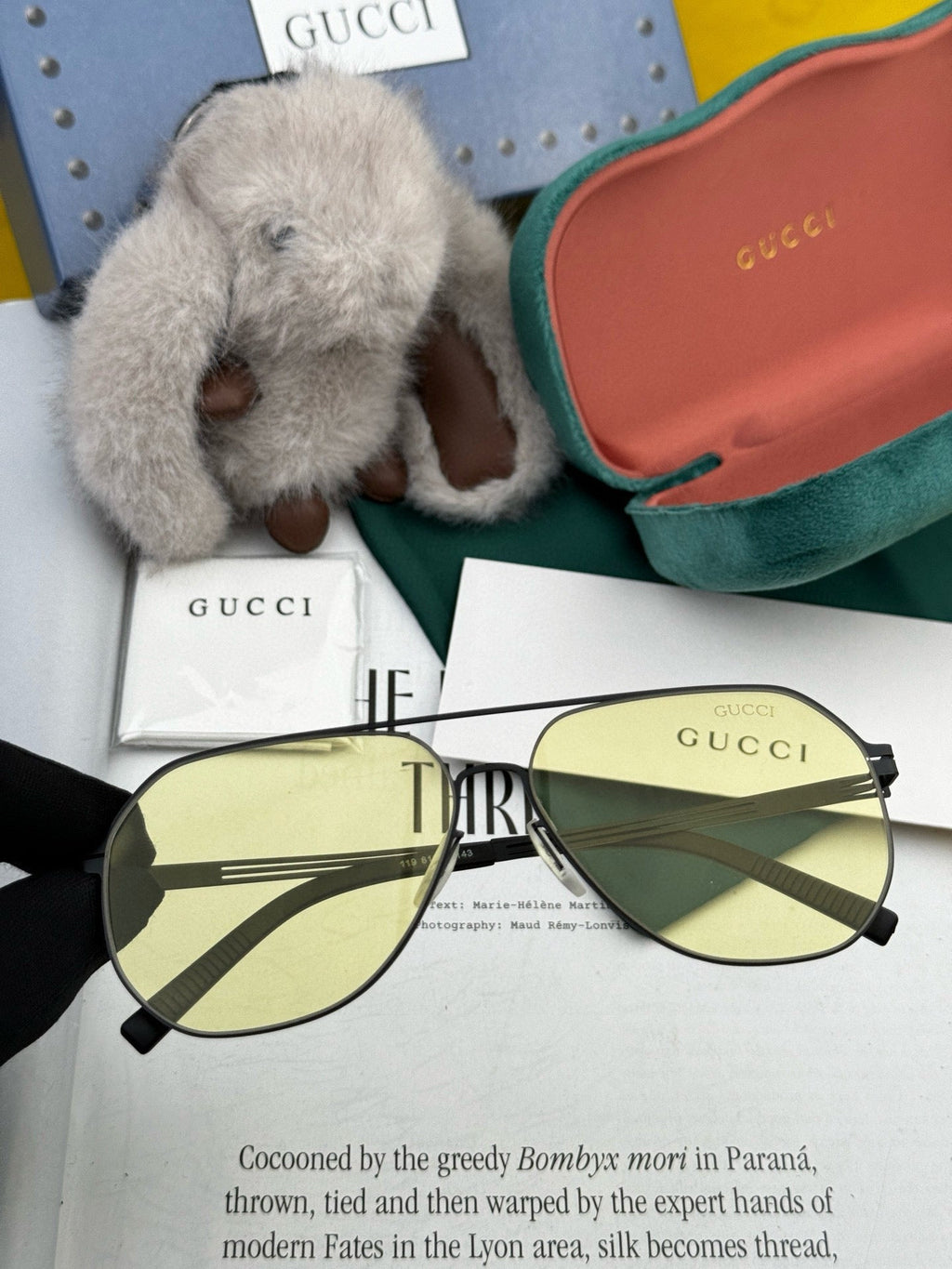 GUCCI AVIATOR FRAME SUNGLASSES G911 IN METAL