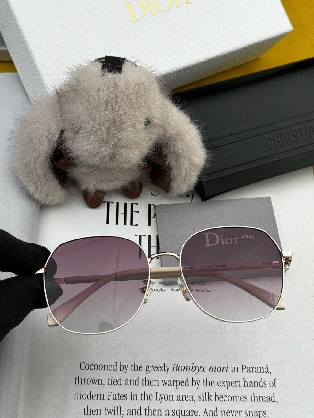 DIOR MONTAIGNE SUNGLASSES CD0639 IN METAL