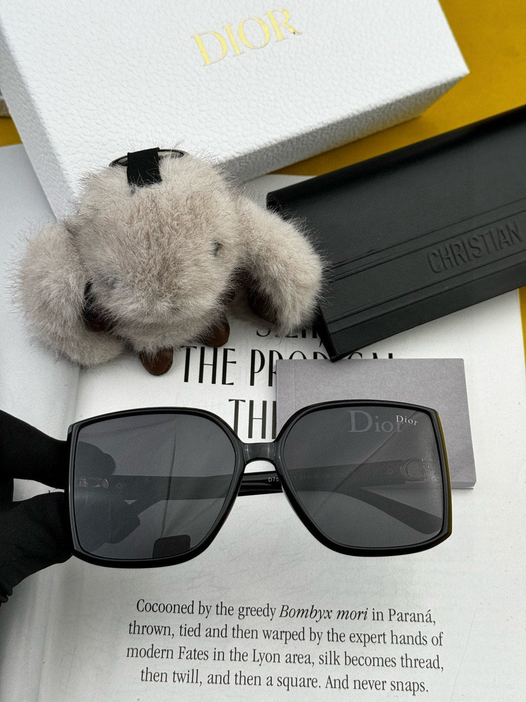 DIOR MONTAIGNE SUNGLASSES CD0751 IN ACETATE
