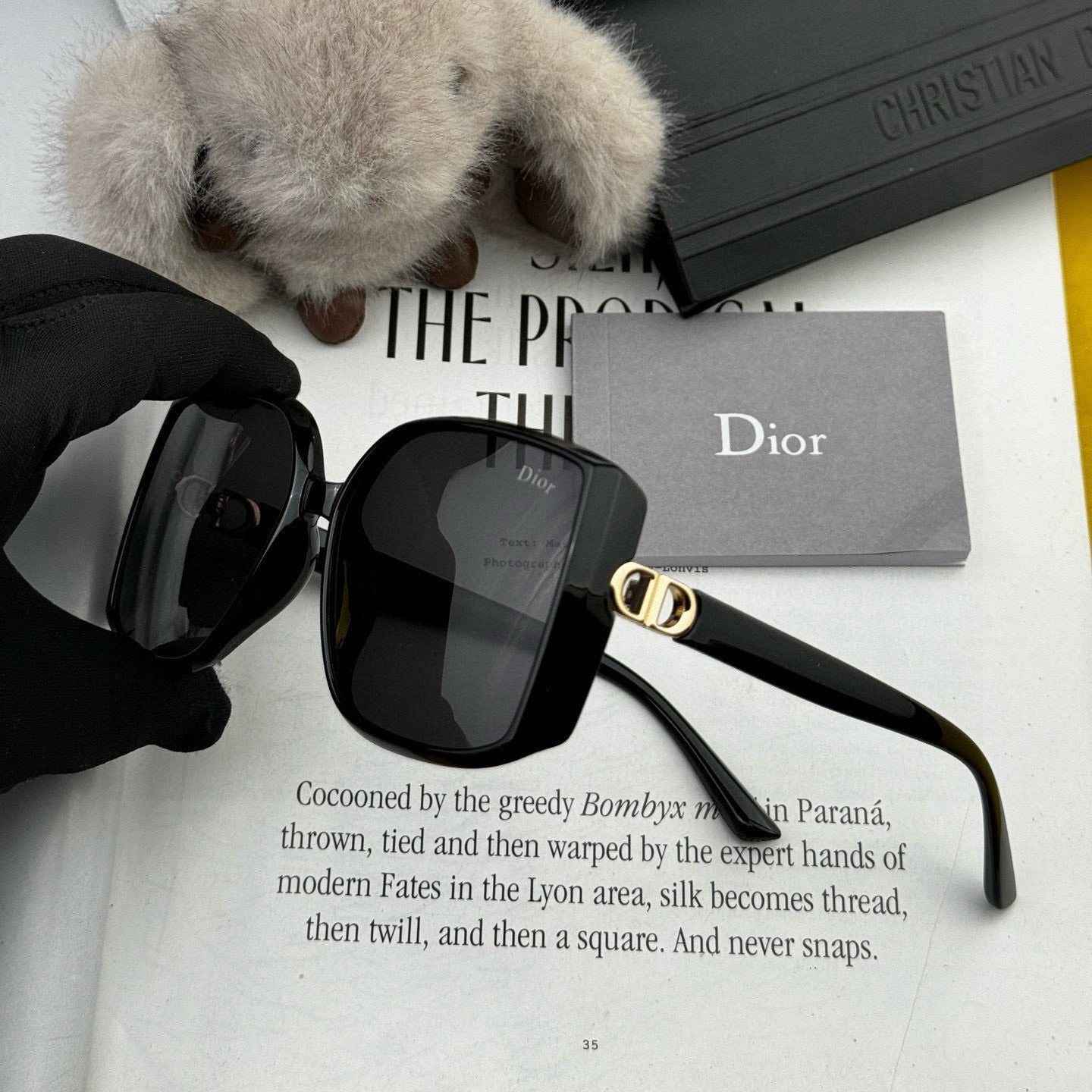 DIOR MONTAIGNE SUNGLASSES CD0751 IN ACETATE
