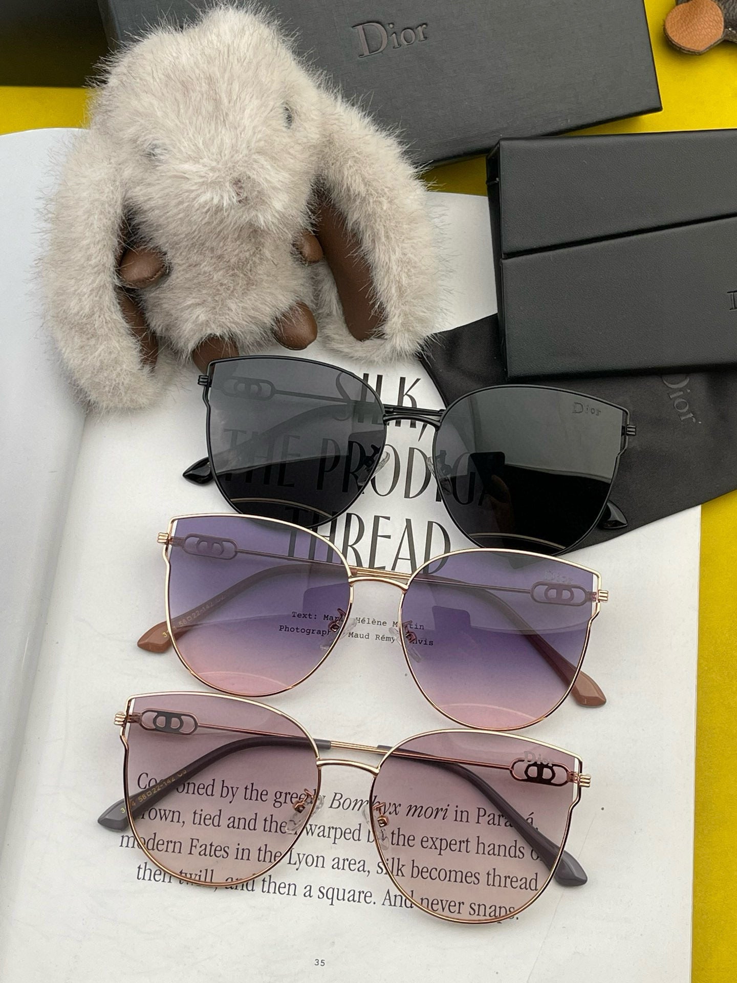 DIOR MONTAIGNE SUNGLASSES CD4311 IN METAL