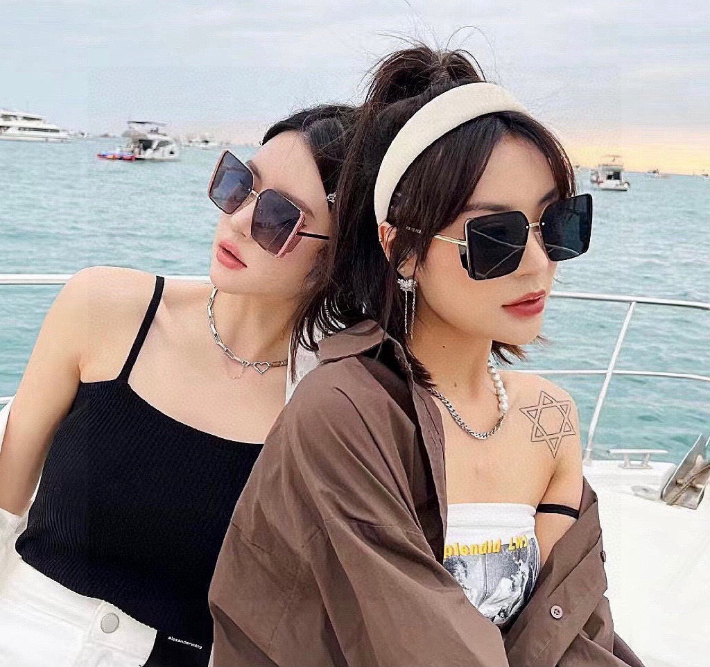 DIOR MONTAIGNE SUNGLASSES 578161 IN METAL