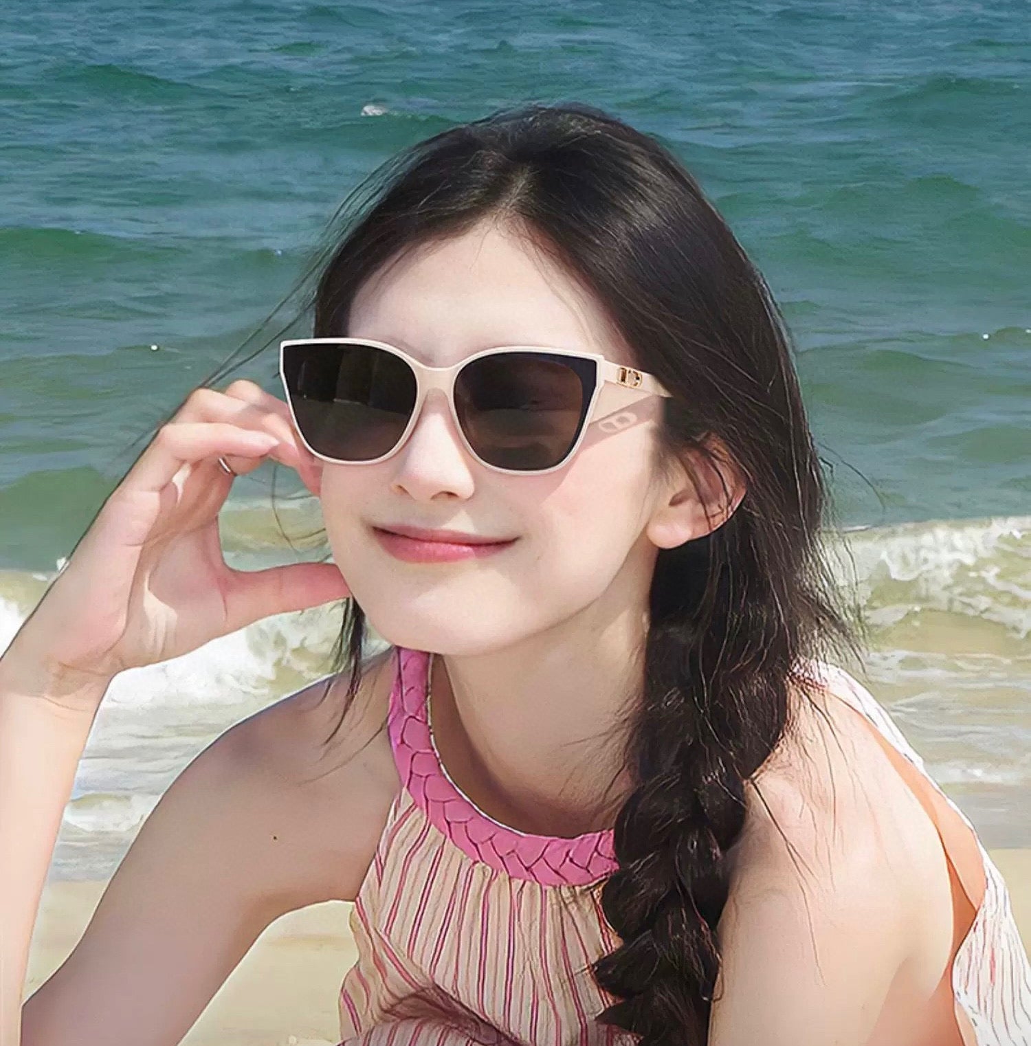 DIOR MONTAIGNE SUNGLASSES CD67711 IN ACETATE