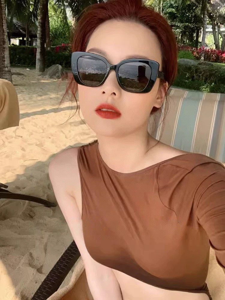 GUCCI SQUARE FRAME SUNGLASSES G1386 IN ACETATE