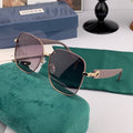 GUCCI OVERSIZED SQUARE FRAME SUNGLASSES G9388 IN METAL