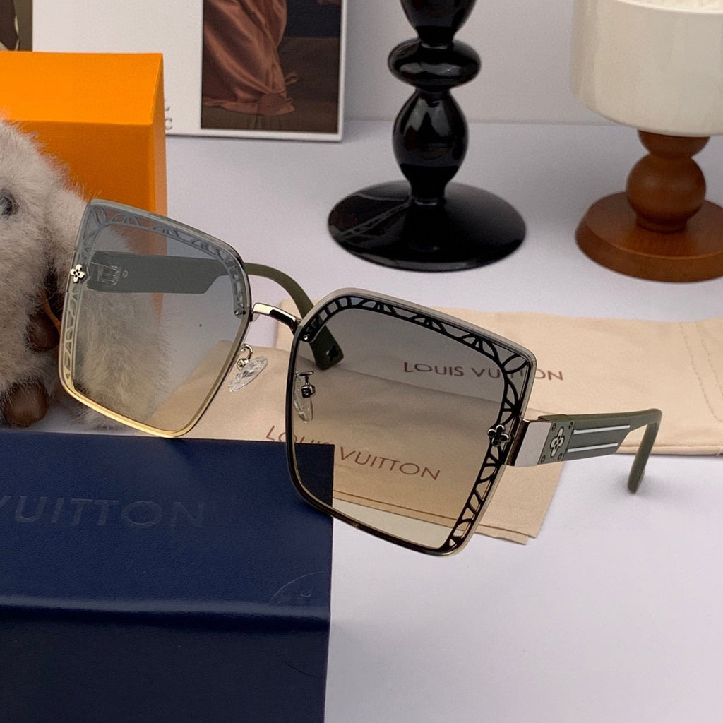 LOUIS VUITTON SQUARE SUNGLASSES L6191 IN ACETATE