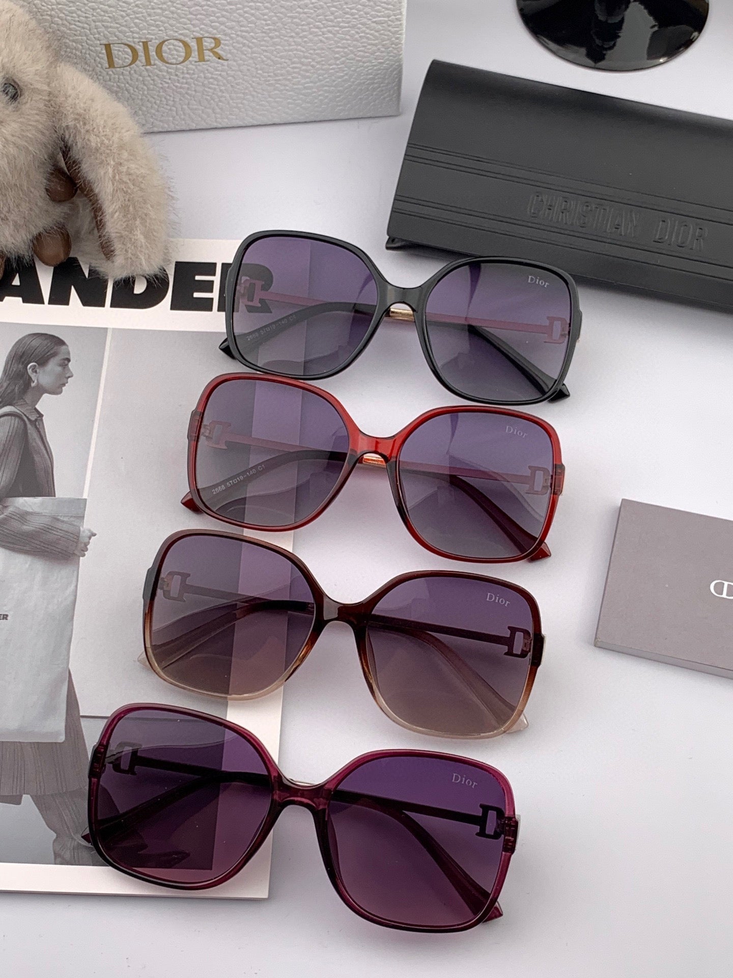 DIOR MONTAIGNE SUNGLASSES D8266 IN METAL