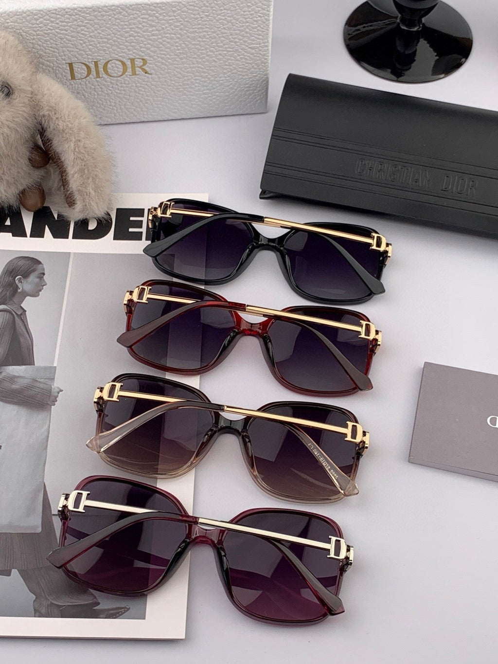 DIOR MONTAIGNE SUNGLASSES D8266 IN METAL