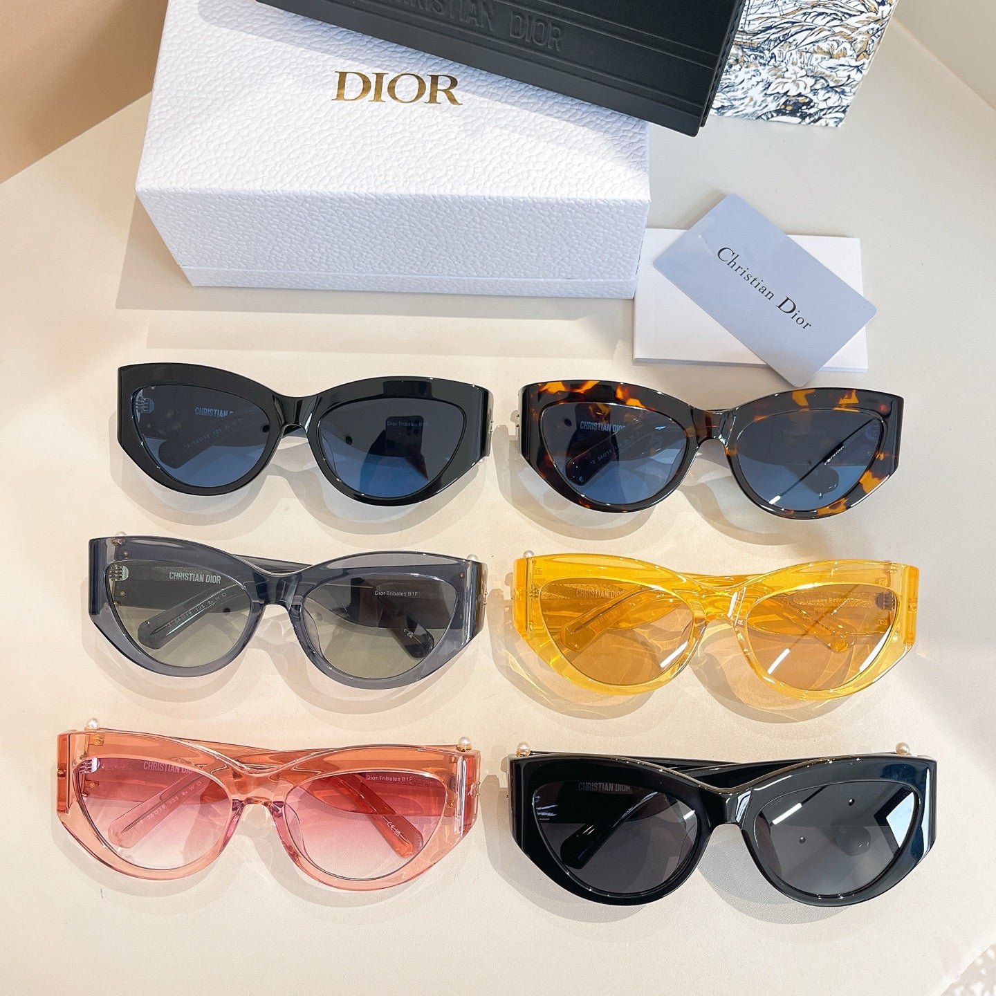 DIOR SIGNATURE SUNGLASSES TRIABLE B1F IN ACETATE