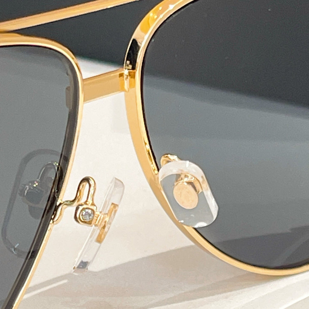 CARTIER PREMIÈRE AVIATOR FRAME SUNGLASSES CT0334S IN METAL