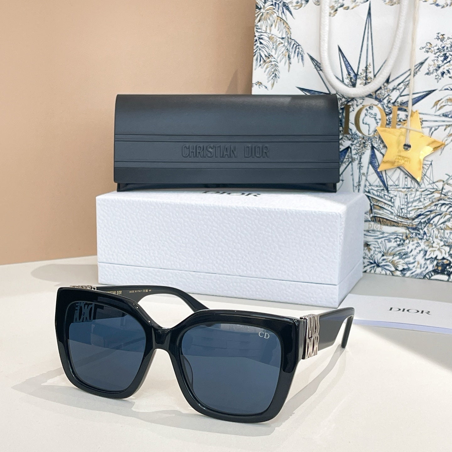 DIOR MONTAIGNE SUNGLASSES MISSS2F 581617 IN ACETATE