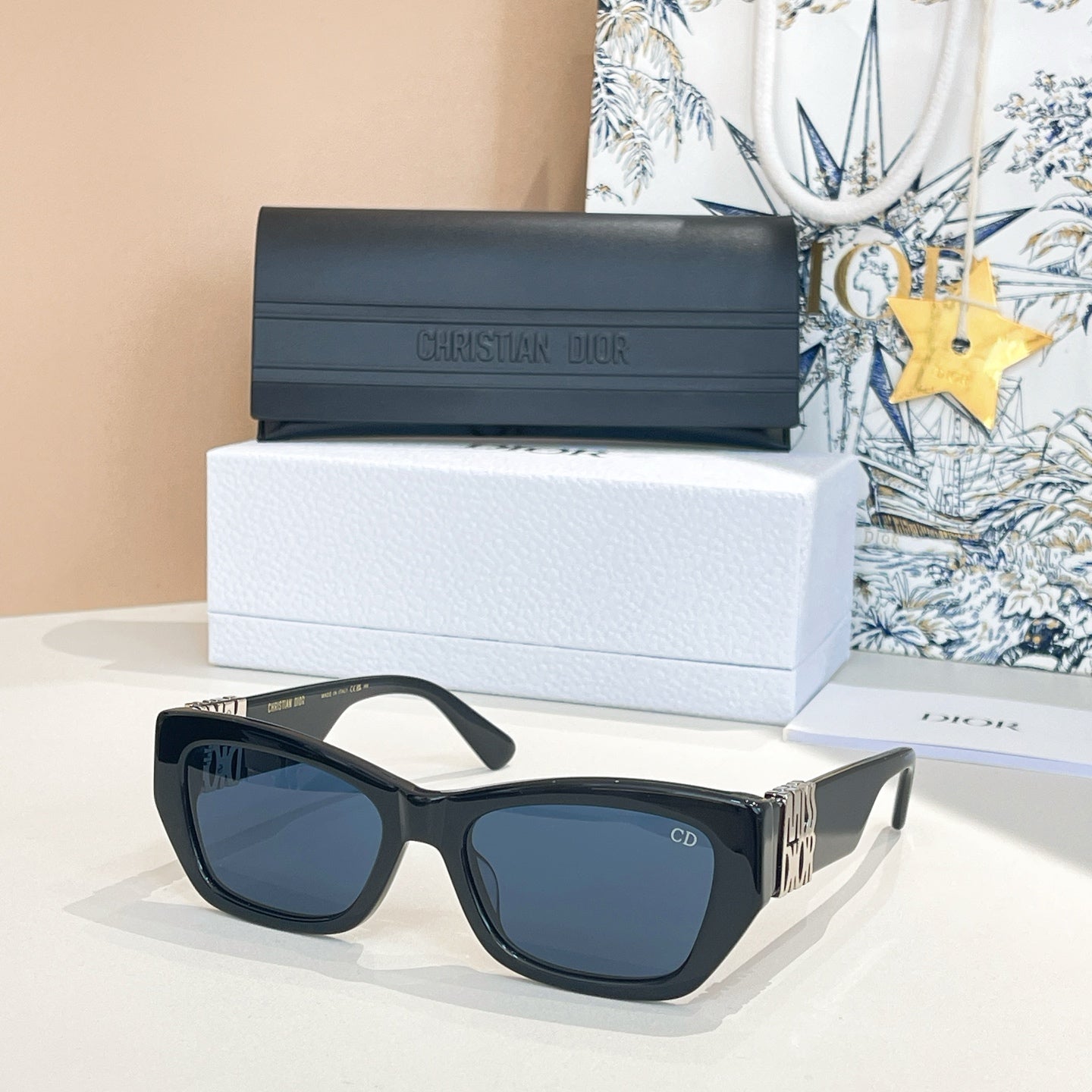 DIOR MONTAIGNE SUNGLASSES MISSS1F 581621 IN ACETATE