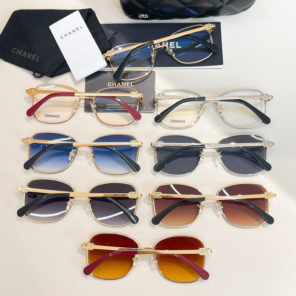 CHANEL SQUARE SUNGLASSES CH4289Q IN METAL